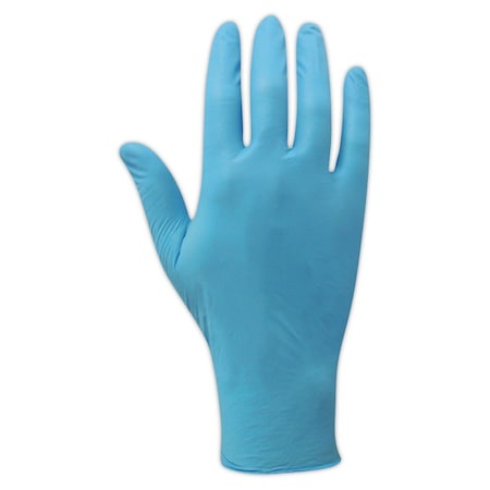 Disposable Gloves, Blue, 100 PK